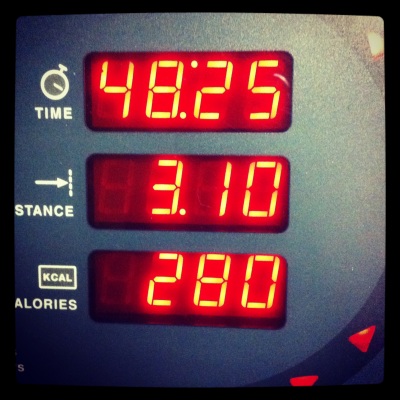 It felt unbelievably good to walk a 5k on the treadmill on Thursday